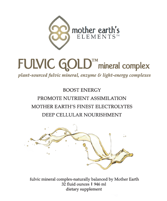 Complejo mineral FULVIC GOLD™ | 32 onzas