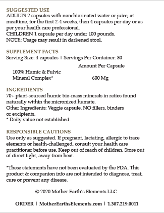 Complejo mineral HUmn™ | 120 cápsulas